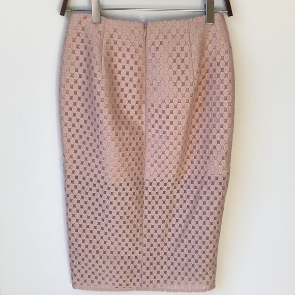 Intermix Embroidered Lace Pencil Skirt Top Set S - Picture 12 of 13